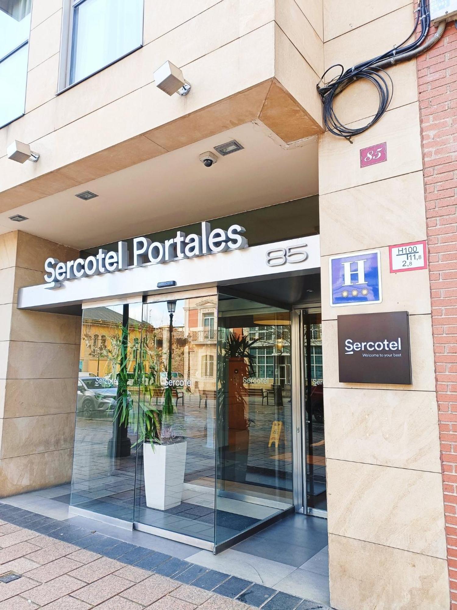 Hotel Sercotel Portales Logroño Exteriör bild