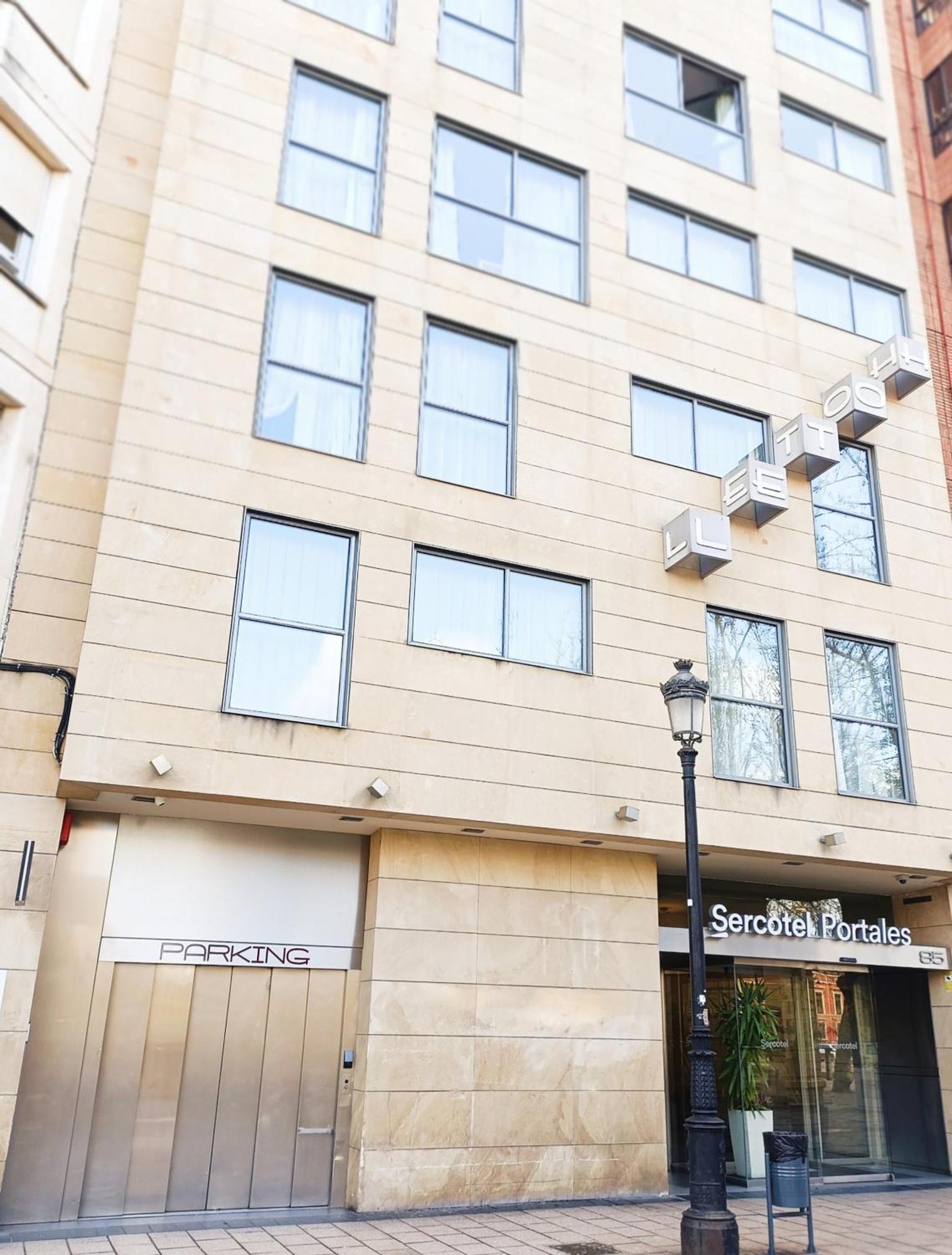Hotel Sercotel Portales Logroño Exteriör bild